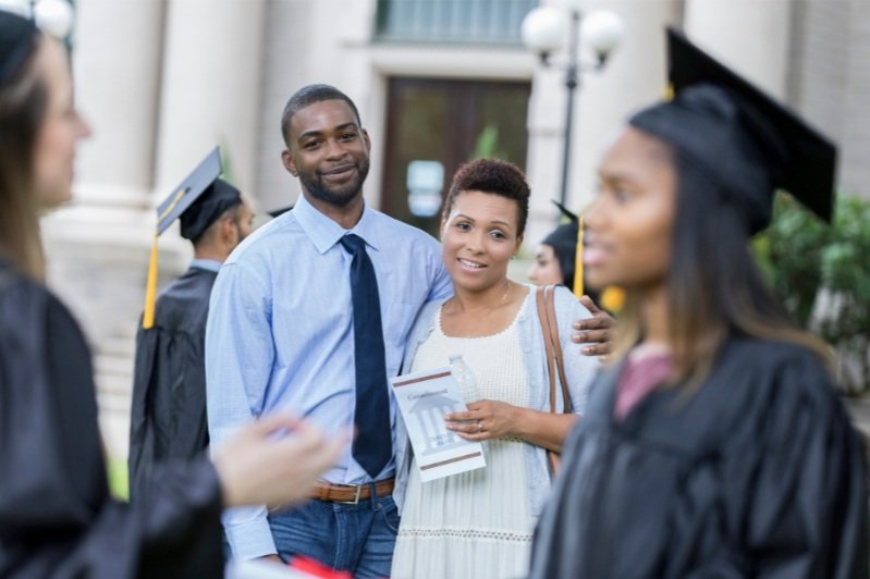 parents at a college graduation - what is a 529 plan